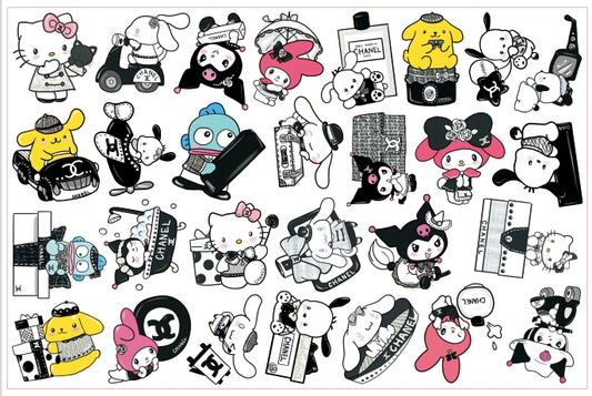 Sanrio Chanel's Style-8cm big chip(random mix)