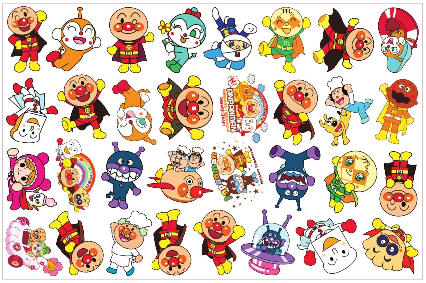 Anpanman-8cm big chip(random mix)