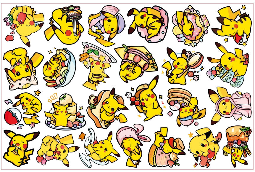 Pikachu-8cm big chip(random mix)