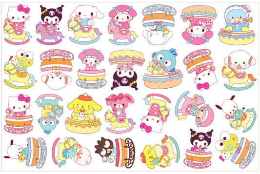 Sanrio rocking horse-8cm big chip(random mix)