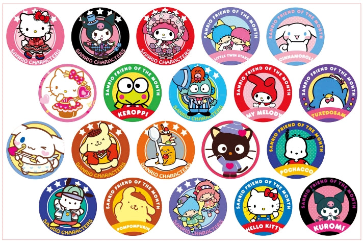 Sanrio badges-8cm big chip(random mix)