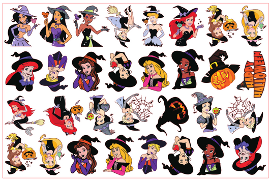 Halloween princess-8cm big chip(random mix)