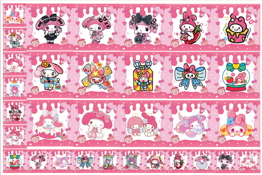 My melody 3-8cm big chip(random mix)