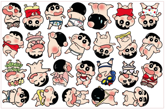 Shy Crayon shin chan-8cm big chip(random mix)