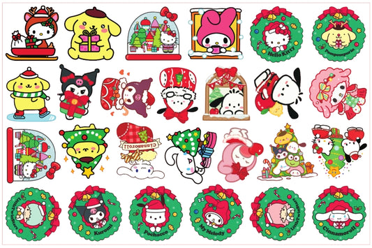 Christmas sanrio-8cm big chip(random mix)