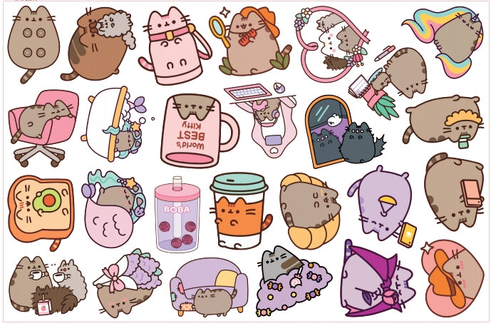 Pusheen-8cm big chip(random mix)