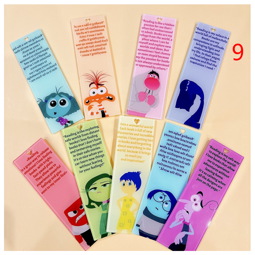 Bookmarks 6pcs randomly(please check the description before order)