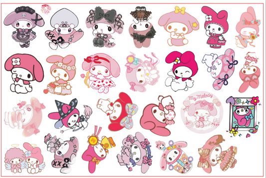 My melody 1-8cm big chip(random mix)