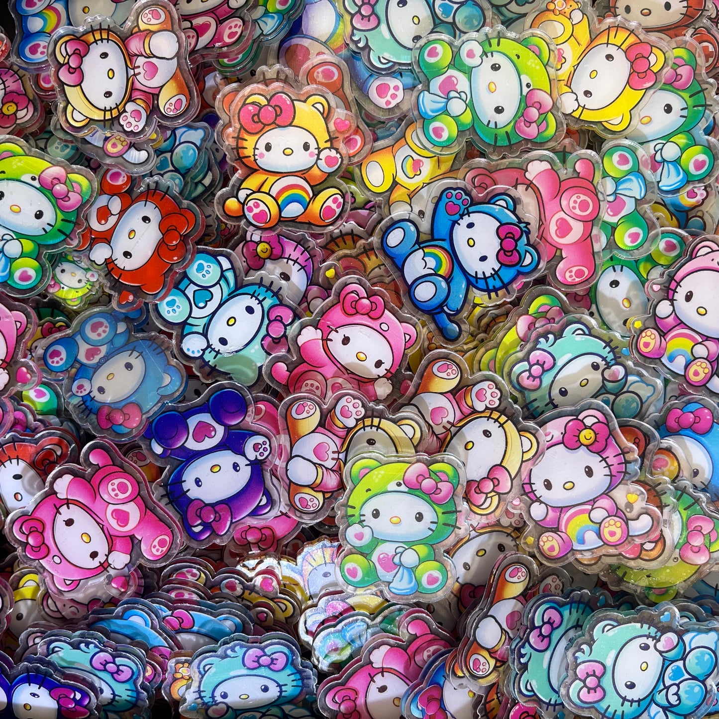 HK carebear 4&6cm-Acrylic chips