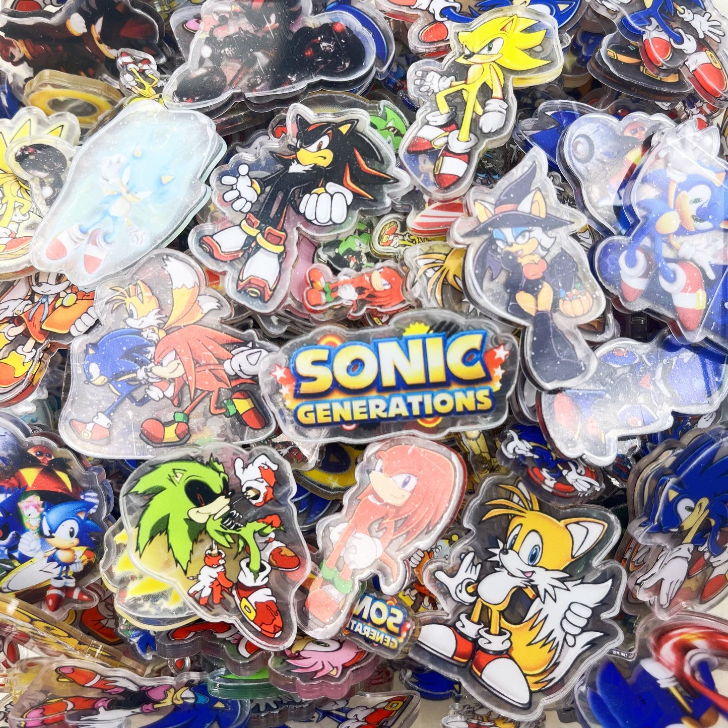 Sonic 2&4cm-Acrylic chips