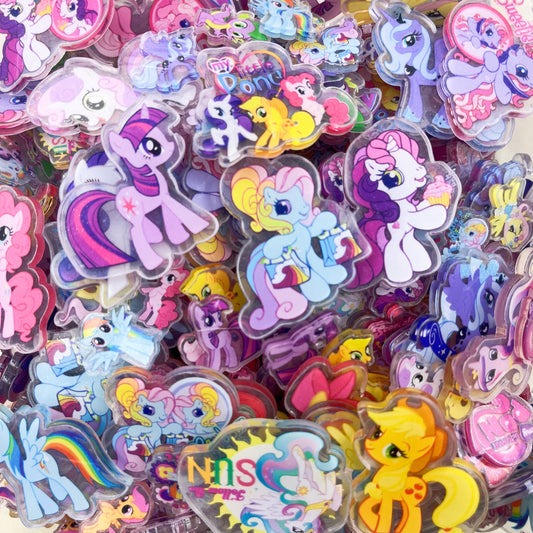 My little pony 2&4cm-Acrylic chips