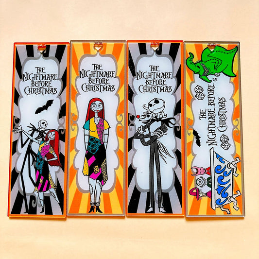 Bookmarks Nightmare Before Christmas 4pcs/set