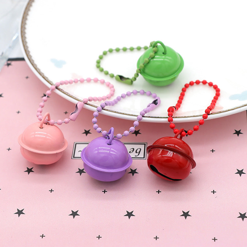 Colored baked paint bead chain(10cm*2.5mm) random mix color