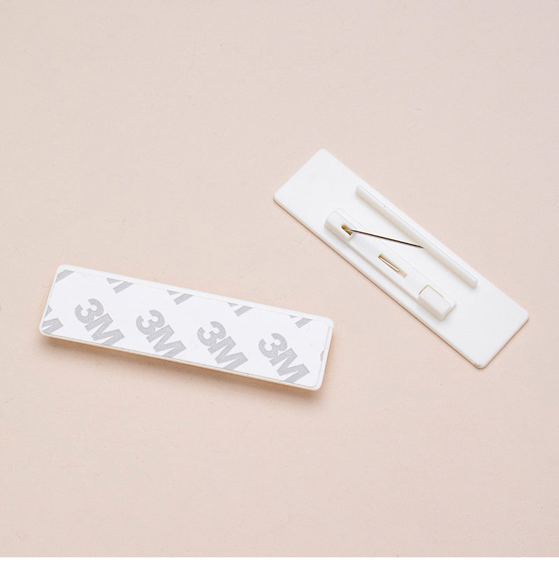 DIY pin with sticker 100pcs