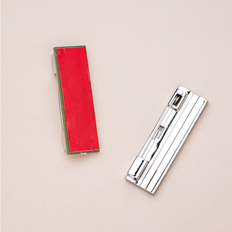 DIY pin with sticker 100pcs