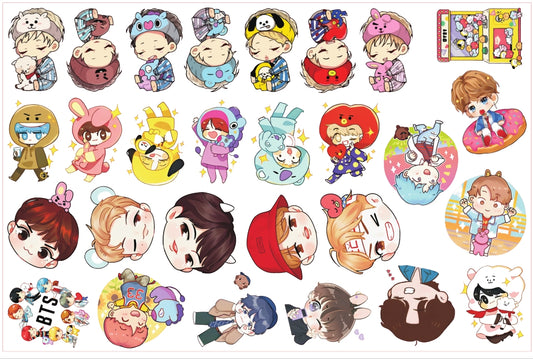 Bangtan Boys cutie-8cm big chip(random mix)