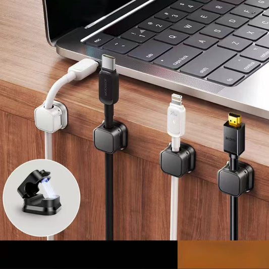 Magnetic wire straightener Charging cable storage holder