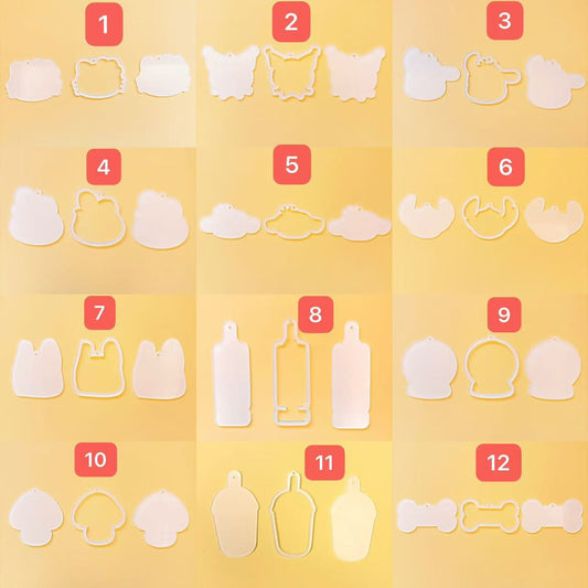 Different shape of Shaker for DIY 02