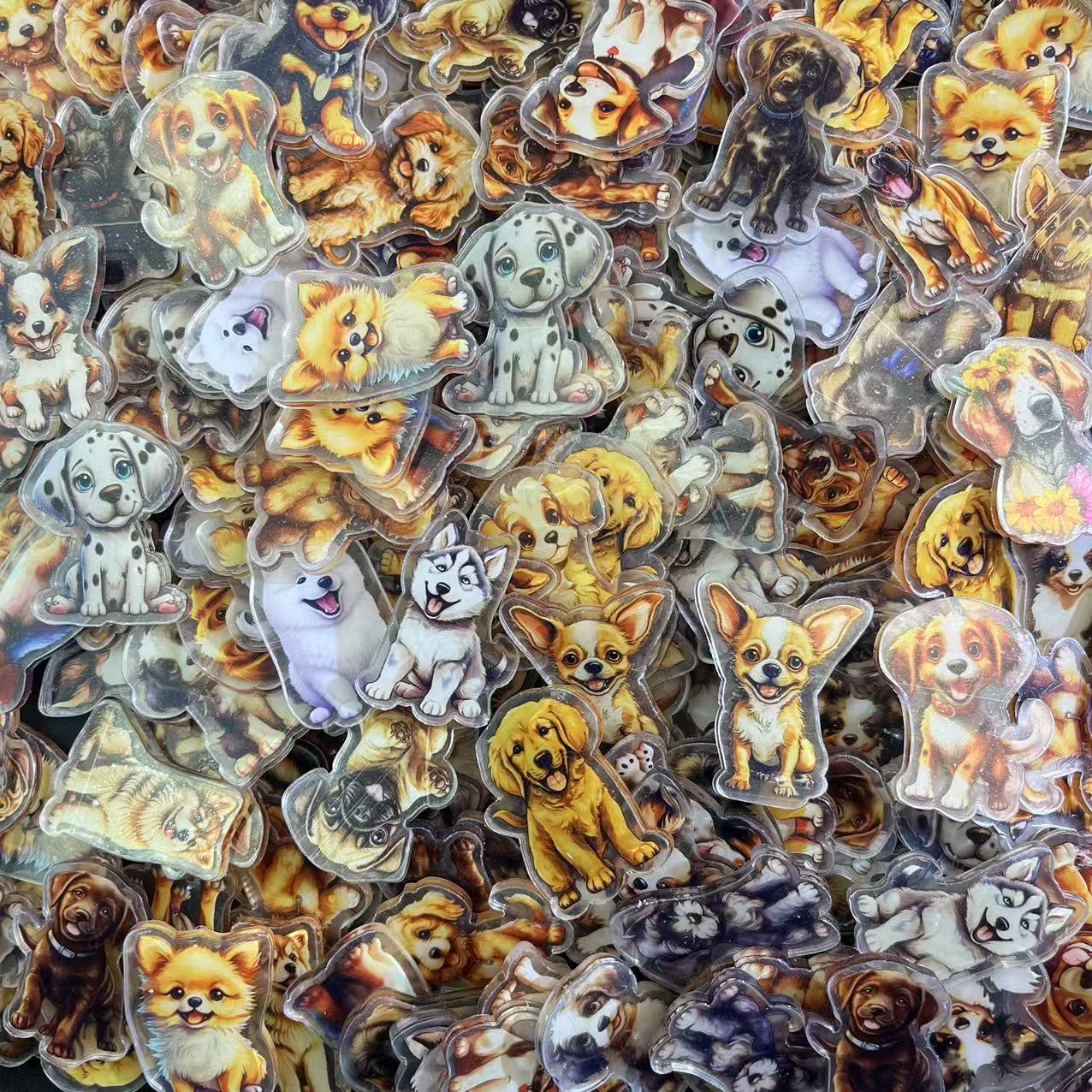 Real dog mix 4cm-Acrylic chips