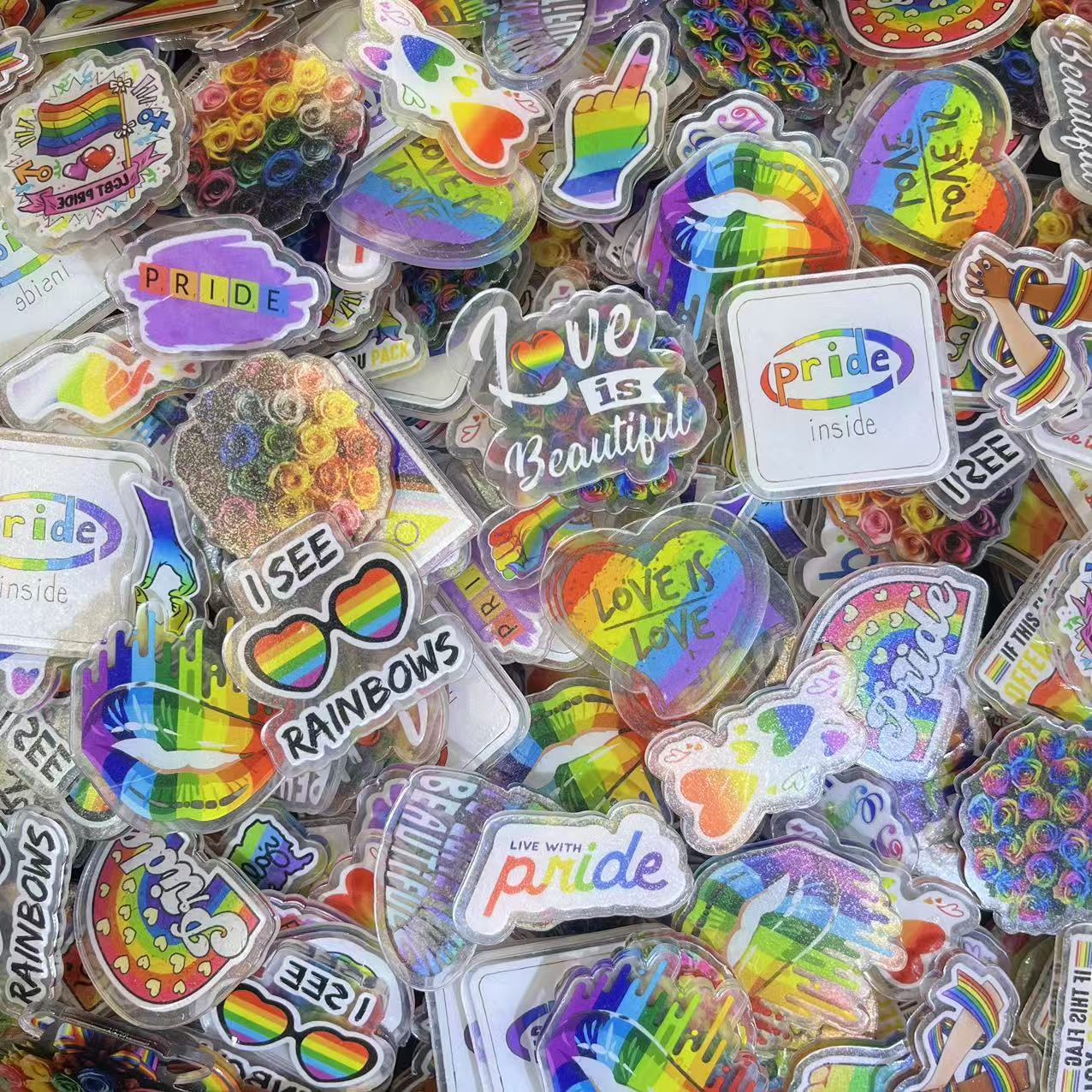 Pride 4cm-Acrylic chips