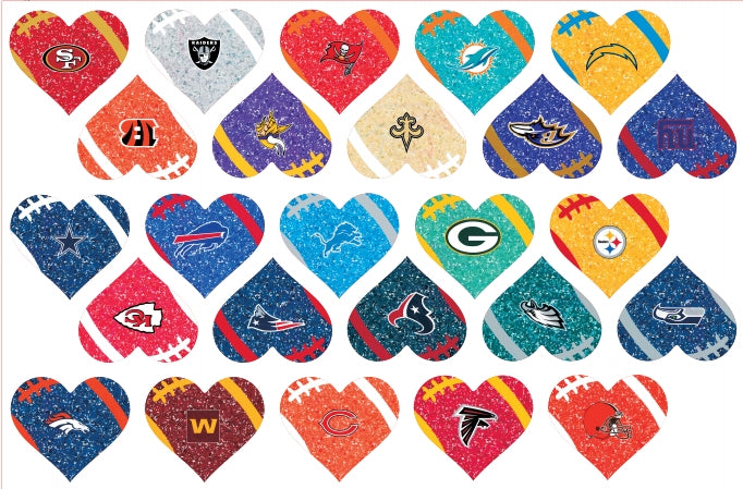 NFL-8cm big chip(random mix)